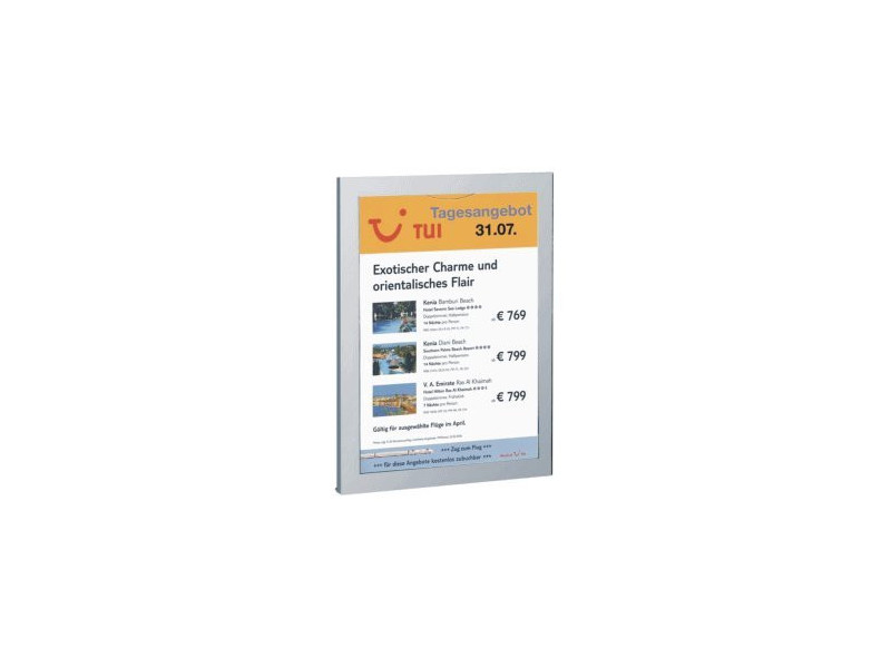 kerkmann Cadre pour affiche Daily, format A3, gris argent