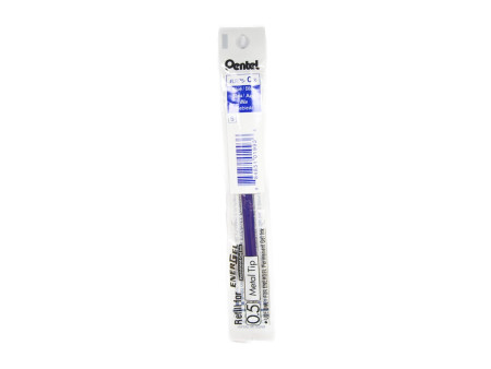 Pentel Recharge pour stylo roller à encre gel LRP5, bleu