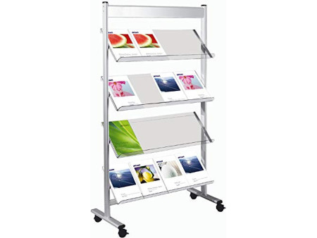 kerkmann Présentoir à brochures Ecoline, 16 compartiments