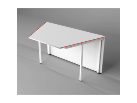 kerkmann Pièce de table annexe Atlantis, blanc/anthracite