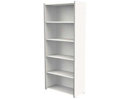 kerkmann Etagère, 4 tablettes, (L)800 mm, 5 OH, blanc