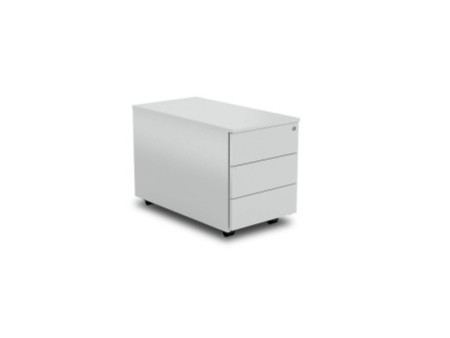 kerkmann Caisson mobile, 3 tiroirs, gris clair