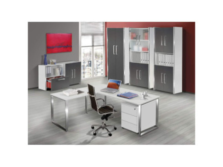 kerkmann Caisson mobile, 3 tiroirs, gris clair