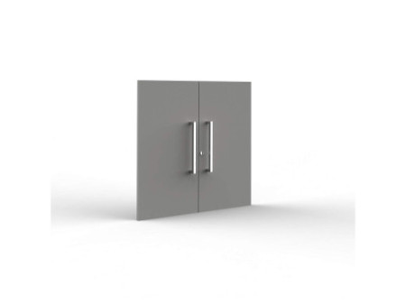 kerkmann Kit de porte pour étagère, 2 hauteurs de classeur