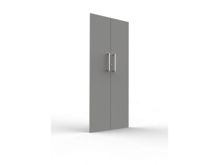 kerkmann Kit de porte pour étagère, 5 hauteurs de classeur