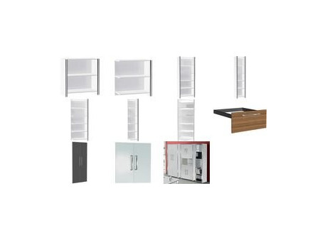 kerkmann Tiroir pour dossiers suspendus, anthracite