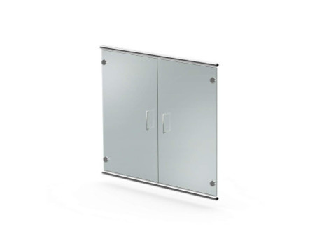 kerkmann Kit de porte ARTLINE, 2 hauteurs de classeur