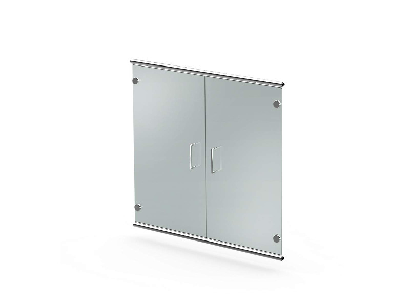 kerkmann Kit de porte ARTLINE, 2 hauteurs de classeur