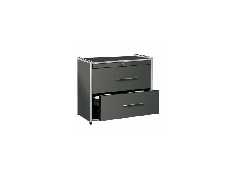 kerkmann Armoire pour dossiers suspendus ARTLINE, anthracite