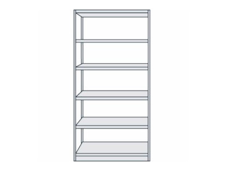 kerkmann Rayonnage de base Progress 500, (H)1.900 mm