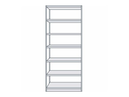 kerkmann Rayonnage de base Progress 500, (H)2.250 mm