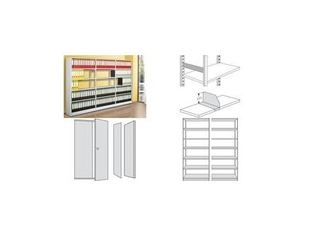 kerkmann Rayonnage annexe Progress 500, (H)2.250 mm