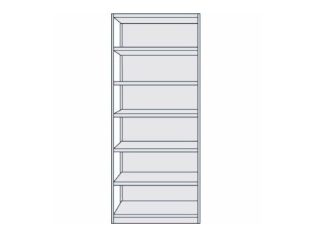 kerkmann Rayonnage de base Progress 500, (H)2.250 mm