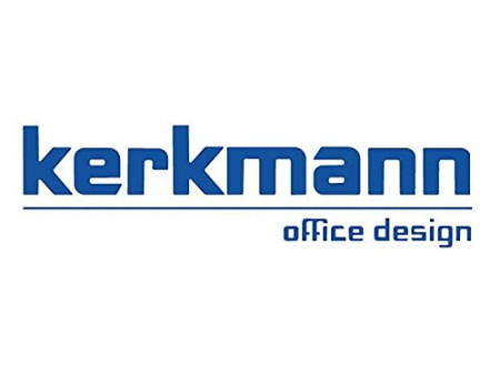 kerkmann Etagère à prospectus Rico, 4 x A4, gris argent