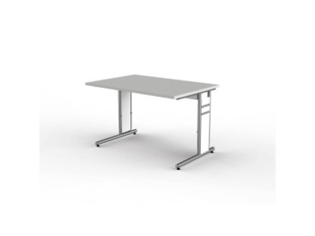 kerkmann Bureau Form 4, (L)1.200 mm, gris clair