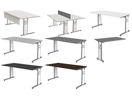 kerkmann Bureau Form 4, (L)1.200 mm, graphite