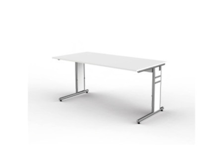 kerkmann Bureau Form 4, (L)1.600 mm, blanc