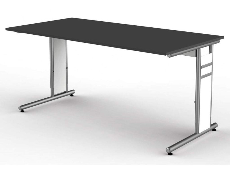 kerkmann Bureau Form 4, (L)1.600 mm, anthracite