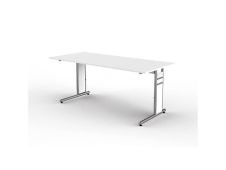 kerkmann Bureau Form 4, (L)1.800 mm, blanc