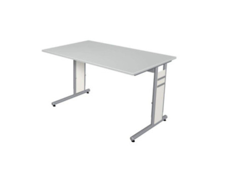 kerkmann Bureau Form 4, (L)1.800 mm, gris clair