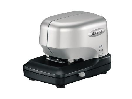 Rexel Agrafeuse électrique Stella 30, argent/noir