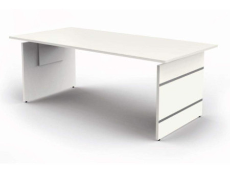 kerkmann Bureau avec piètement panneau Form 4, (L)2.000 mm