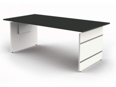 kerkmann Bureau avec piètement panneau Form 4, (L)2.000 mm