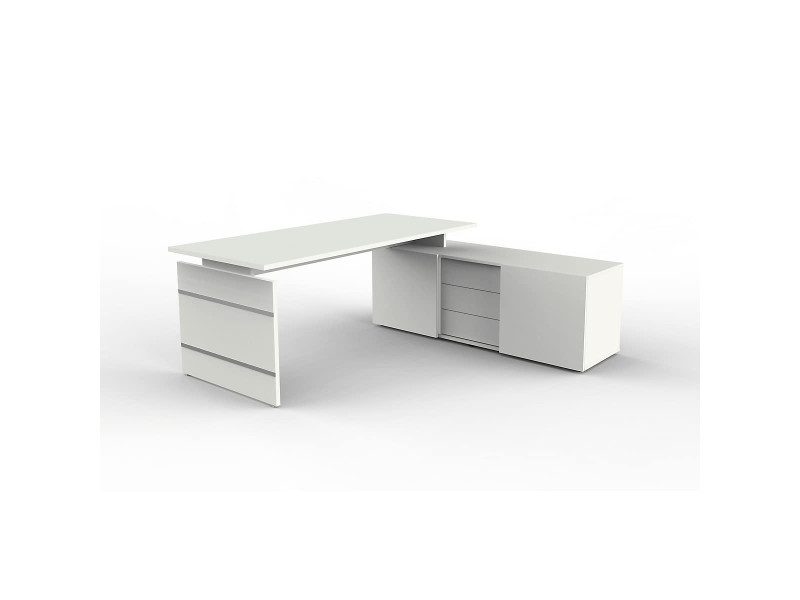 kerkmann Bureau complet Form 4/AVETO, blanc