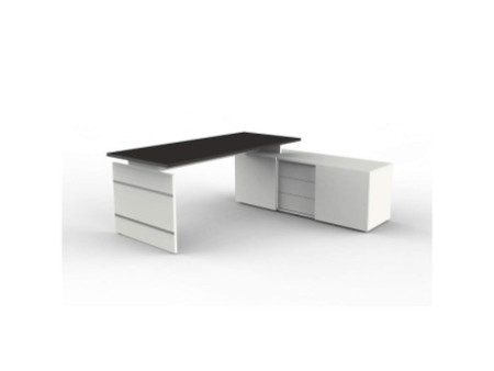 kerkmann Bureau complet Form 4/AVETO, blanc/anthracite