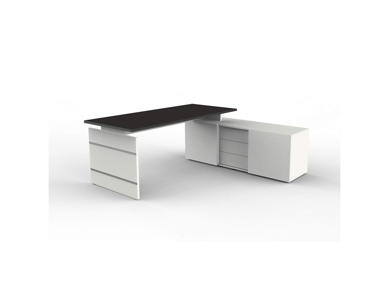 kerkmann Bureau complet Form 4/AVETO, blanc/anthracite