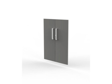 kerkmann Kit de porte pour étagère, 3 hauteurs de classeur