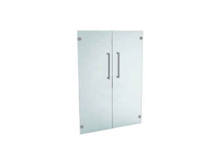 kerkmann Kit de porte pour étagère, 3 hauteurs de classeur