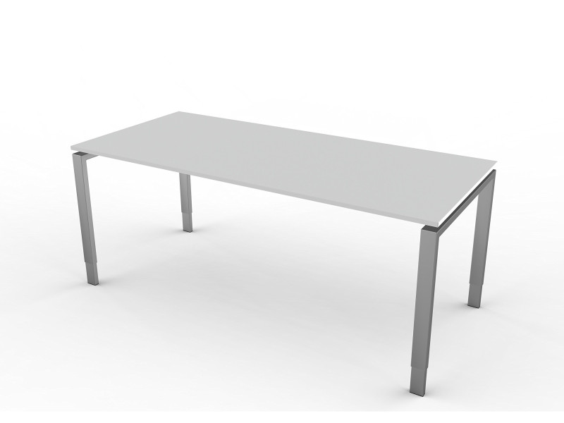 kerkmann Bureau Form 5, (L)1.800 x (P)800 mm, gris clair