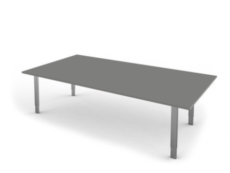 kerkmann Table de conférence Form 5, (L)2.000 mm, graphite
