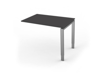kerkmann Table annexe Form 5, support 4 pieds, anthracite