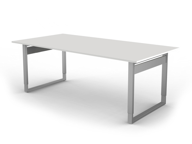 kerkmann Table de conférence Form 5, (L)2.000 mm, blanc