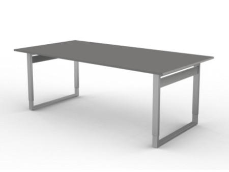kerkmann Table de conférence Form 5, (L)2.000 mm, graphite