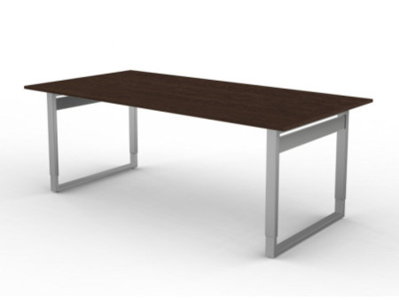 kerkmann Table de conférence Form 5, (L)2.000 mm, wengé