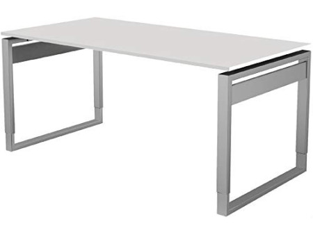 kerkmann Table annexe Form 5, piètement cadre, blanc