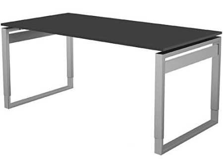 kerkmann Table annexe Form 5, piètement cadre, graphite