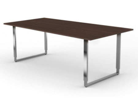 kerkmann Table de conférence AVETO, (L)2.000 mm, wengé