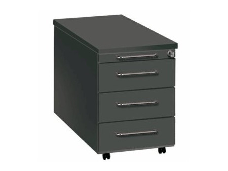 kerkmann Caisson mobile ARTLINE, 3 tiroirs, anthracite