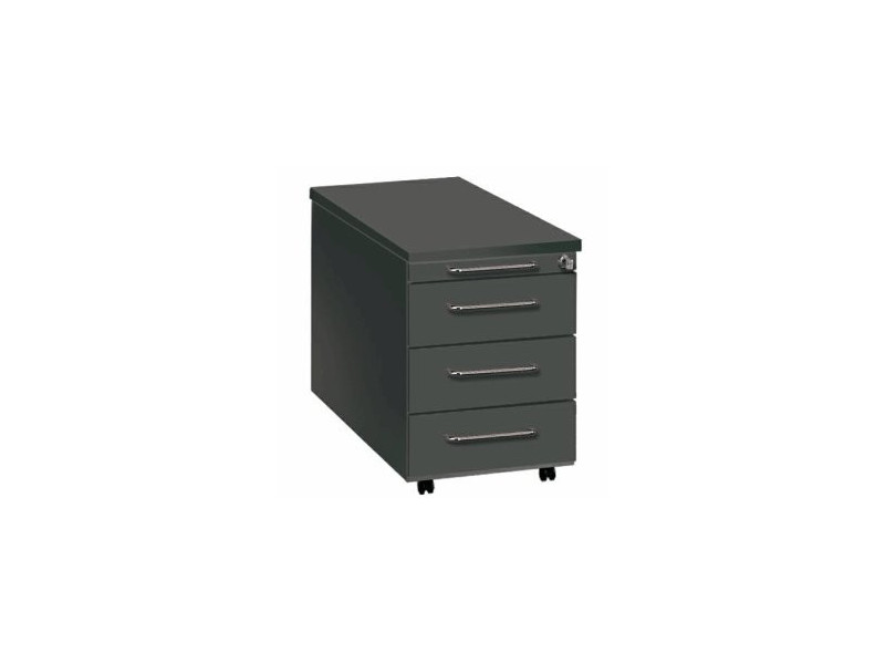kerkmann Caisson mobile ARTLINE, 3 tiroirs, anthracite