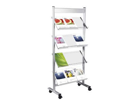 kerkmann Présentoir à brochures Ecoline, pour 4 x A4