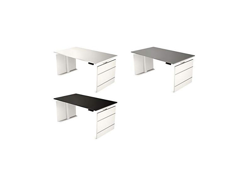 kerkmann Bureau assis-debout avec panneau Move 3, graphite