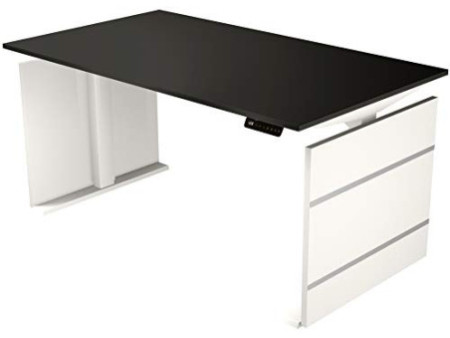 kerkmann Bureau assis-debout avec panneau Move 3, graphite