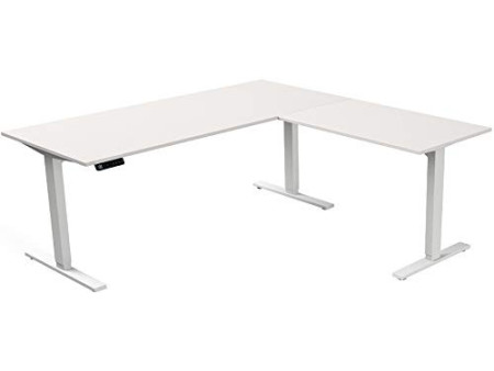 kerkmann Table de bureau assis-debout Move 3, blanc