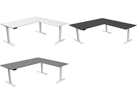 kerkmann Table de bureau assis-debout Move 3, anthracite