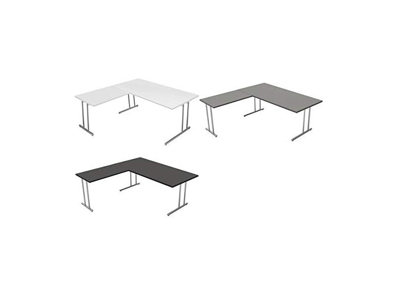 kerkmann Bureau Start Up extension, (L)2.000 mm, graphite