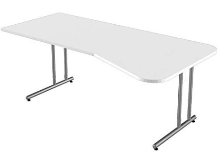 kerkmann Bureau pour PC Start Up, piètement en C, graphite